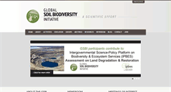 Desktop Screenshot of globalsoilbiodiversity.org